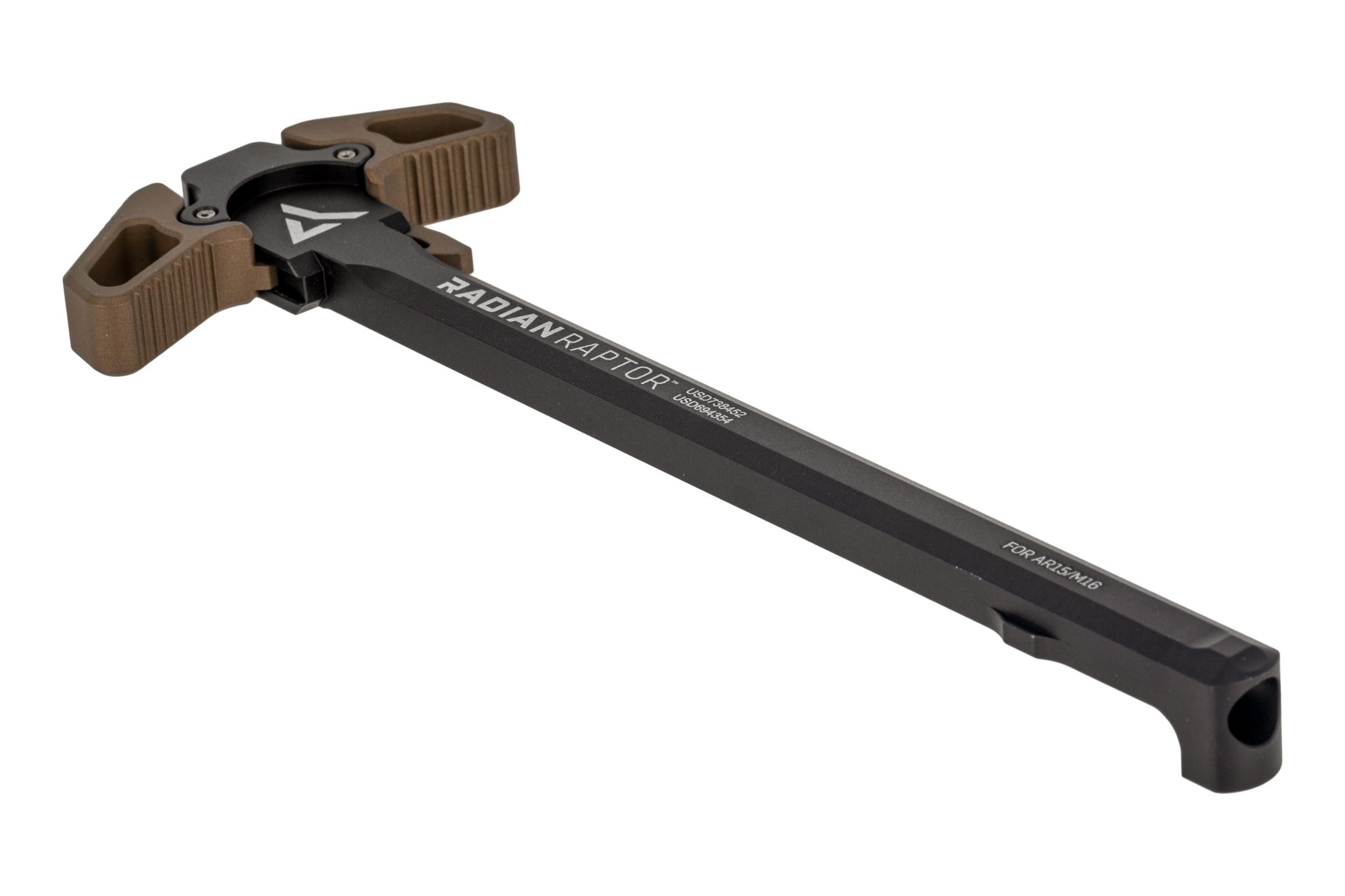 Radian Raptor Ambidextrous AR15 Charging Handle Brown R0004